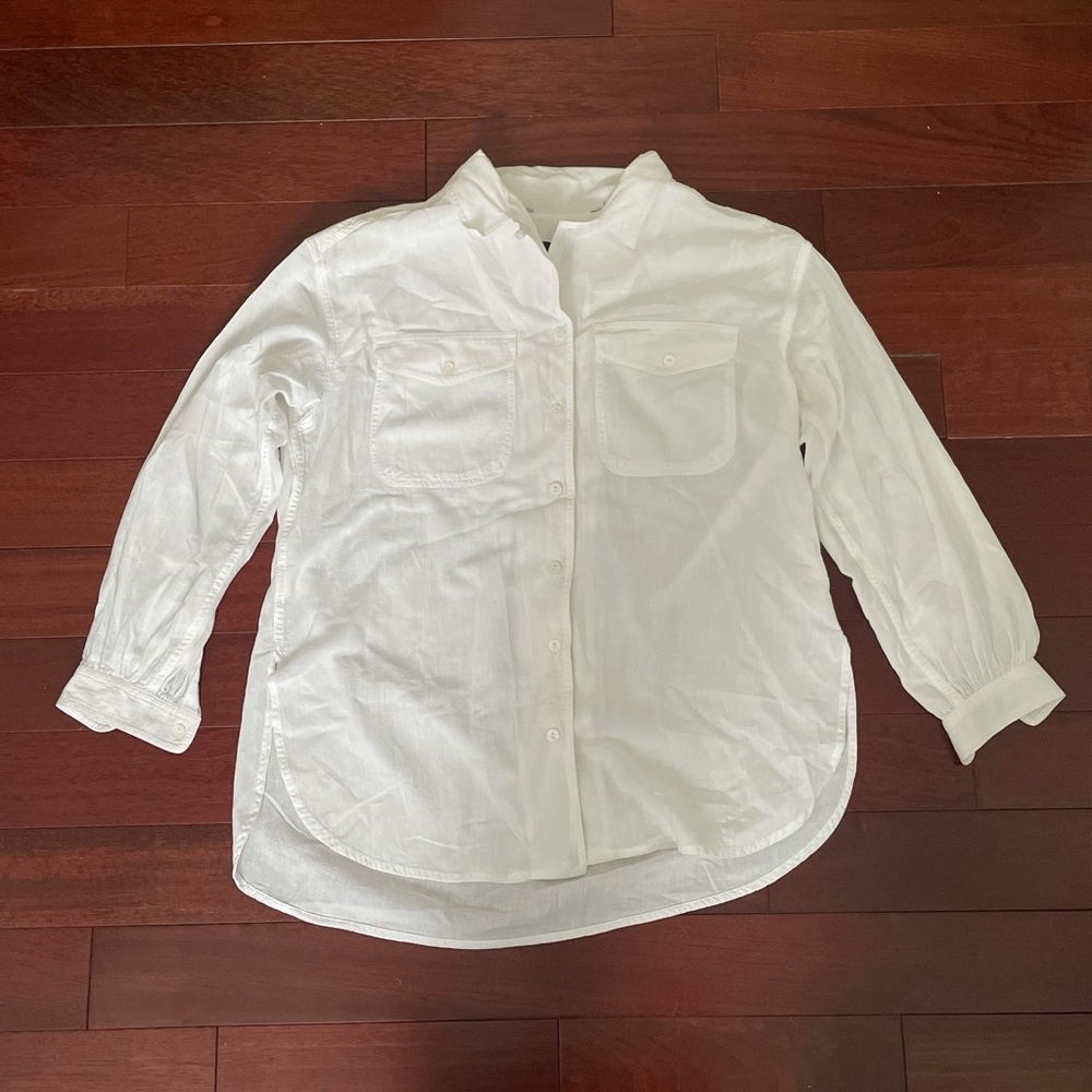 Lizsport women’s button down shirt size S